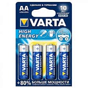 Батарейки Varta 4906 АА HIGH ENERGY  BL4