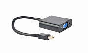 Переходник miniDisplayport - VGA GEMBIRD (AB-mDPM-VGAF-02), вилка-розетка, DisplayPort v.1.1a, длина - 0.2 метра