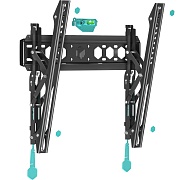 Кронштейн для ТВ ONKRON TM5 чёрный, для 32"-70", наклон 12°, нагрузка до 68 кг, расстояние до стены 35-145 мм