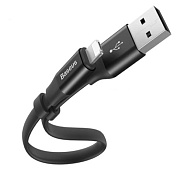 Кабель Baseus Two-in-one Portable Cable - Lightning/microUSB 0,23м, черный