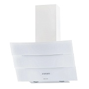 Вытяжка наклонная KRONA INGA 600 white PB (863 м³/ч / 125 Вт / LED освещение 2x3 Вт / ширина - 59.6 см / белое стекло)