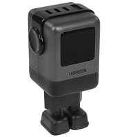 Сетевое зарядное устройство UGREEN UNO X688, (USB/Type-C*3/100W/GAN/PD/QC), Серое (45515B)