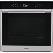 Духовой шкаф Whirlpool W7 OM4 4S1 P (73 л / до 250 °C / Нерж.сталь / Пиролиз / Гриль / Телескоп. напр. / SoftClose / A+)