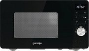 Микроволновая печь Gorenje MO20A3B (Advanced / 20 л, 800 Вт, переключатели кнопки + поворотный механизм, черный)