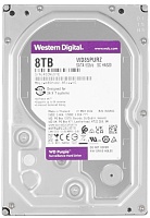 Жесткий диск 8 000Gb WD 256Mb SATA WD85PURZ Purple  для систем наблюдения 