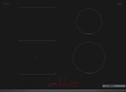 Поверхность индукционная Bosch PVS731HB1E (Serie6 / Чёрное стекло / 70см /  конфорки (2,0/1,6/2,5/2,5кВт) / Combi zone / HomeConnect / 6,9кВт)