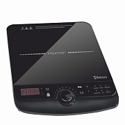 Плитка индукционная Sakura SA-7163 (1 конфорка/ Стеклокерамика/ 2000 Вт/ Чёрный)