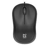 Проводная мышь Defender Patch MS-759, (Проводная 1.1м/1000 dpi), Черная