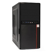 Корпус ExeGate MA-371X-UN500 (mATX, 3*5,25",3*3.5"int, 1*2.5" UN500 с вент. 12см, 2*USB3,2USB2, аудио, черный), EX277437RUS