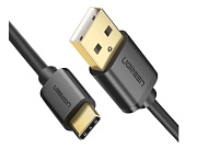 Кабель Ugreen US287 Type-C - USB , 2м, Черный (60118)