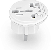 Переходник ЕВРОВИЛКА Buro BU-PA01-W 10А