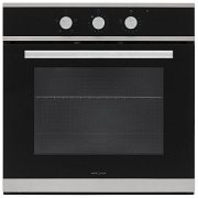 Духовой шкаф KRONA ESSENZA 60 S G2 (68 л / до 260 °C / Чёрный+нерж. сталь / Традиционная очистка / Гриль / Рельефные направляющие / А)