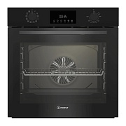 Духовой шкаф Indesit IBFTE 3844 BL (72 л / до 280 °C / Чёрный / Каталитическая очистка / Гриль / Съемные направляющие / А)
