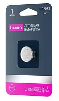 Батарейка BL1 Olmio CR2032 BL-1 (цена за 1 шт.)