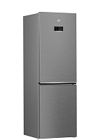 Холодильник Beko B3RCNK362HX (Объем - 368 л / Высота - 186см / A+ / Нержавеющая сталь / HarvestFresh / NoFrost Dual Cooling)