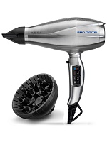 Фен BaByliss Pro Digital 6000E (2200 Вт / 3 режима / холодный воздух / шнур - 2,8 м / EC-мотор / диффузор)