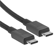 Кабель Ugreen L524 Type-C - Type-C, 2м, (60W), Серый космос (55775)