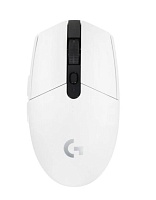 Беспроводная игровая мышь Logitech G304 Lightspeed, (Радиоканал/12000 dpi), Белая