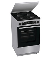 Плита комбинированная Gorenje GK5C42SJ (Advanced / Нерж. сталь / духовка - 62 л / 4 газовые конфорки / эмал. решетки)