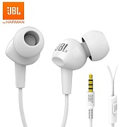 Проводные наушники с микрофоном JBL C100Si, (кабель 1.2 м), Белые