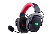 Беспроводные игровые наушники Redragon Zeus Pro, (объемный звук 7.1, .(BT,2.4G)/кабель 2 м), Черные