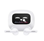 Беспроводные TWS наушники Ugreen Earbuds HiTune T6 Magic ANC, (Bluetooth 5.4, AAC, LDAC, SBC), Белые