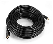 Кабель HDMI - HDMI ExeGate (EX-CC-HDMI2-15.0) 19M/19M, v2.0, 15м, 4K UHD, Ethernet, позолоченные контакты