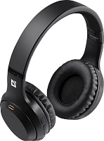 Беспроводные наушники Defender FreeMotion B695, (Bluetooth 5.3, кабель 1.2 м, SBC), Черные