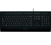 Проводная клавиатура Logitech K280e, (Полноразмерная/Мембранная/Кабель 1.8м), Черная 