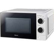 Микроволновая печь Sakura SA-7055W (20 л, 700 Вт, переключатели поворотный механизм, белый/черный)
