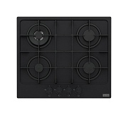 Поверхность газовая Franke FHMA 604 3G DC MB C (Maris / матовый черный / нерж.сталь / чугун. решетки / 4 конфорки / газконтроль / WOK)