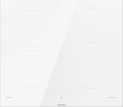 Поверхность индукционная Gorenje GI6401WSC (G400 / Белый / стеклокерамика / SmartControl / PowerBoost / 7.2 кВ)