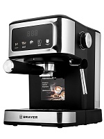 Кофеварка рожковая Brayer BR1129 (1100 Вт / 20 бар / 1,5 л / капучинатор)