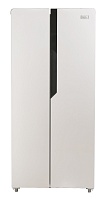 Холодильник Side by Side Ascoli ACDS450WIB White (Объем - 456 л / Высота - 185.5 см / Ширина - 83 см / A+ / Белое стекло / No Frost)
