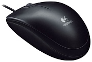 Проводная мышь Logitech B100, (проводная 1.8 м/1000 dpi), Черная