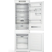 Холодильник встраиваемый Whirlpool WHC18 T594 (Объем - 250 л / Высота - 177 см / Слайдерное крепление фасадов / A+++ / Белый / Морозилка - NoFrost)
