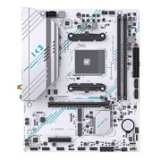 Материнская плата MAXSUN MS-B550M GAMING WIFI ICE /AM4, AMD B550, 2xDDR4, 2xM2, 4xSATA, HDMI+DP, Micro-ATX/ (батарея CR2032 не установлена)