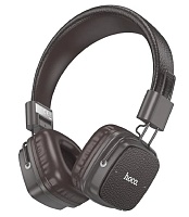 Беспроводные наушники Hoco W56 Earl (время работы - 90 ч / Bluetooth 5.4), коричневые