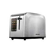 Тостер Redmond T903 (900 Вт/ тостов - 2/ подогрев, размораживание, поддон для крошек/ металлический)