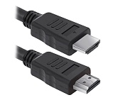 Кабель HDMI - HDMI DEFENDER (08 HDMI M-M, ver 2.0), вилка-вилка, HDMI 2.0, длина - 1,5 метра