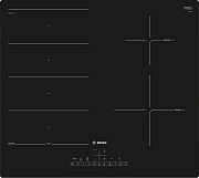 Поверхность индукционная Bosch PXE611FC1E (Serie6 / Чёрная стеклокерамика / 4 конфорки / PowerBoost / QuickStart / ReStart / FlexInduction / 7,4 кВт)