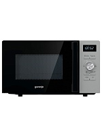 Микроволновая печь Gorenje MO20A4XH (Advanced / 20 л, 800 Вт, переключатели кнопки + поворотный механизм, гриль 1000 Вт, серебристый/черный)