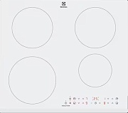 Поверхность индукционная Electrolux LIR60430BW (Serie 500 / Белый / стеклокерамика / 4 конфорки(1.4/1.8/2.3/1.8кВт) / Booster / 7.35 кВт)