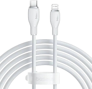 Кабель Baseus Pudding Series Lightning - Type-C, 2м, Белый 