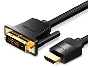 Кабель HDMI - DVI DVI-D Vention (19F/25M) - 2 метра