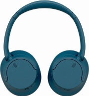Беспроводные наушники Sony WH-CH720N, (Bluetooth 5.2, кабель 1.2 м, AAC, SBC), Синие