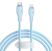 Кабель Baseus Pudding Series Lightning - Type-C, 1.2м, Голубой