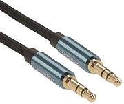 Кабель UGREEN AV112 (10688) 3.5mm Male to 3.5mm Male Cable. Длина: 3м. Цвет: синий