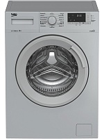 Стиральная машина Beko WSRE6512ZSS (40-44см / 6кг / 1000об / пар / A / Серебристый)