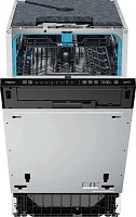 Машина посудомоечная встраиваемая 45 см Haier HDWE11-594RU (11 комплектов / 3 полки / расход воды - 10 л / Aquastop / А)